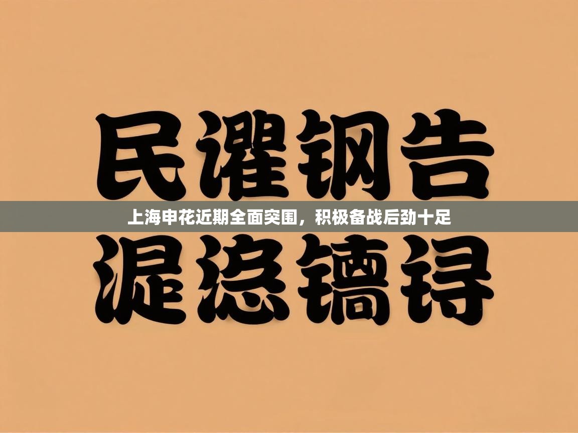 上海申花近期全面突围，积极备战后劲十足  第1张